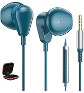 Amazon.co.jp: イヤホン 有線 マイク付き 3.5mmジャック 有線イヤホン